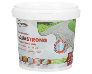 Лак по камню Aquastrong матовый 1.0 кг